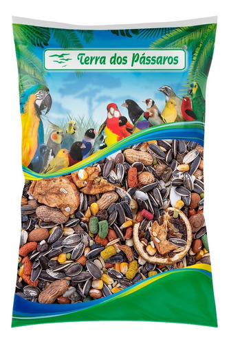Mistura Sementes Papagaio Frutas E Castanhas -  2,5 Kg
