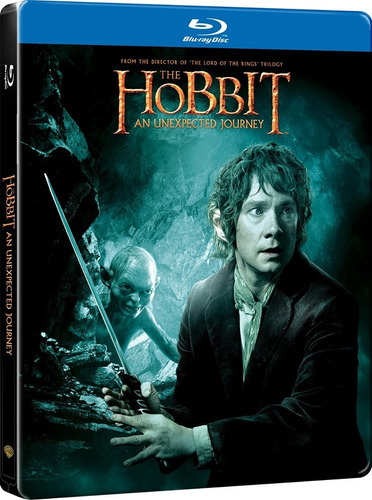 El Hobbit Un Viaje Inesperado (steelbook) Blu Ray + Dvd