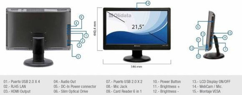 Computador Todo En Uno Olidata Windows Y Office (Usado)