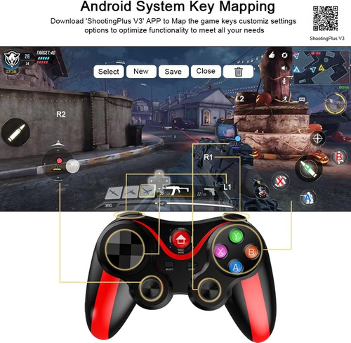 Control De Bluetooth V13compatible Para Pc/p3/p4/android Ima
