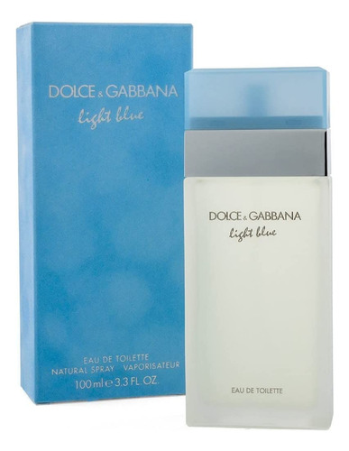 Perfume De Colonia Dolce & Gabbana, Color Azul Claro, 100 Ml