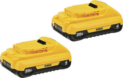 Kit De 2 Baterías 20v 4amp Dewalt Dcb240-2