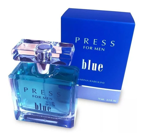 Karina Rabolini Press For Men Blue Perfume 75ml Volumen de la unidad 75 mL