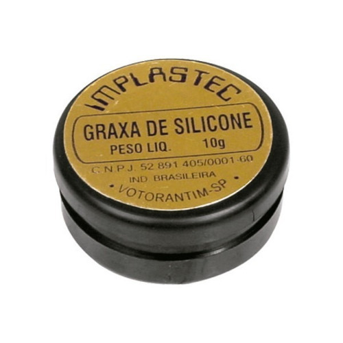 Graxa De Silicone 10g Transparente | Implastec