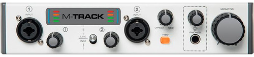 Placa Interface M-audio M-track Plus Ii 2 Canais Usb