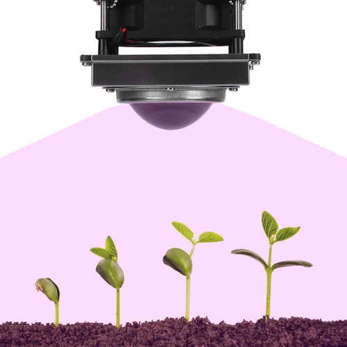 Silvery White Cob Led Grow Lights 300w Plantas De Espectro C