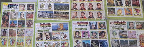 Lote X 7 Clipping Revista Anteojito Figurita Para Recortar (Usado)