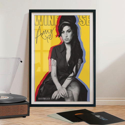 Cuadro 60x40 Rock - Amy Winehouse -  Poster