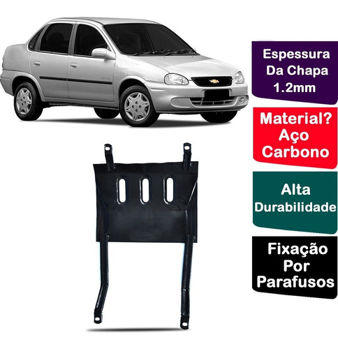 Protetor Carter Peito De Aço Corsa Classic 2000 A 2010