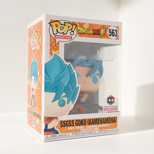 Funko Pop! Dragon Ball Super - Ssgss Goku (kamehameha) 563 (Usado)