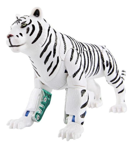 2pcs Transformador Animal Leão E Tigre Robô Brinquedo Fingir
