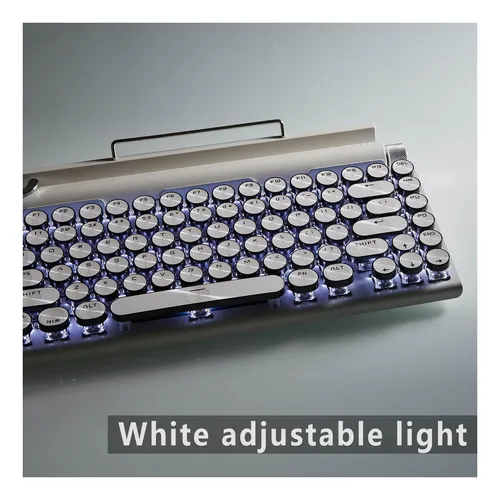 Teclado Mecánico Para Máquina De Escribir Pomya, Teclado Con