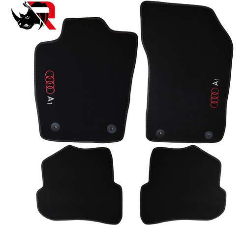 Imagen 5 de 5 de Tapete De Alfombra Automotriz Compatible Con Audi A1
