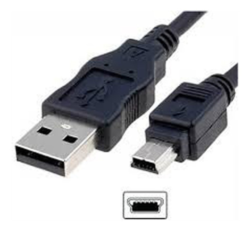 Cable Mini Usb Cargador Joysticks Ps3 Y Otro Usos -local- Mg