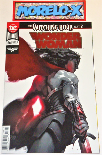 Wonder Woman #56 - Portada Variante Foil- 2018- Ingles