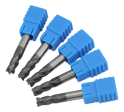 Herramienta De Corte Cnc De 5 Piezas De Carburo De Tungsteno