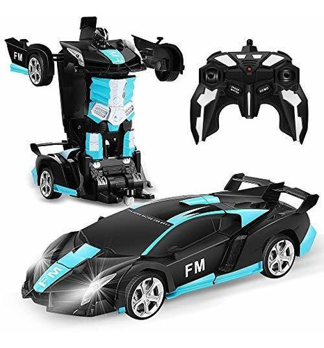 Carro Control Remoto - Figrol Transform Rc Car Robot, Remote