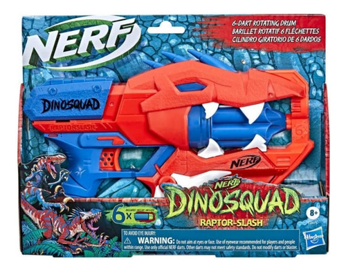 Lanzador Nerf Dinosquad Raptor-slash Original Hasbro 