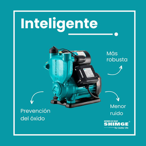 Bomba Presurizadora Automatica Shimge Pw750z 1 HP