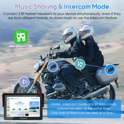 Navegador Gps 5 Pulgadas Impermeable Para Motocicleta Dual B