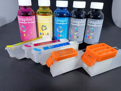 Kit Cartucho Rellenable Compatible Epson Expression Xp 830