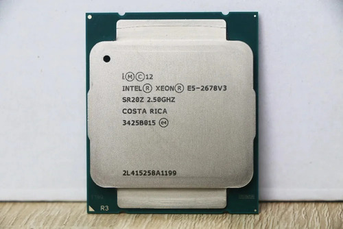 Intel Processador Xeon E5-2678 V3 2.50 12core R430 R630 R730
