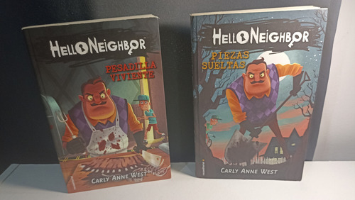 Pack De 2 Libros Hello Neighbor Piezas Sueltas Y Pesadilla (Usado)