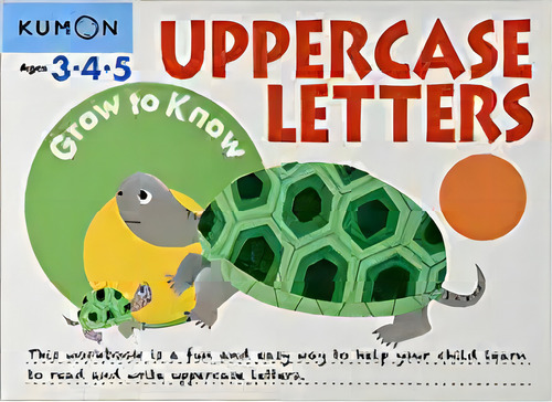 Grow-to-know: Uppercase Letters (grow To Know Workbooks), De Kumon Publishing. Editorial Kumon Publishing North America En Inglés