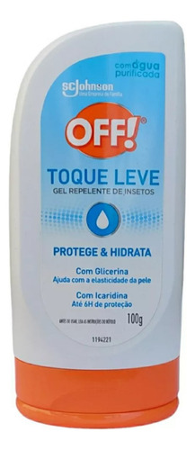 Off! Toque Leve Gel Off Repelente 100g