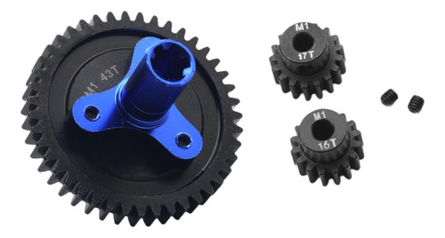 3 Peças 1:10 Metal Gear Slipper Clutch 43t 16 17t