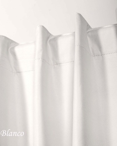 Cortina Blackout Textil Vinilico 210x140m X 2 Paños P/colgar