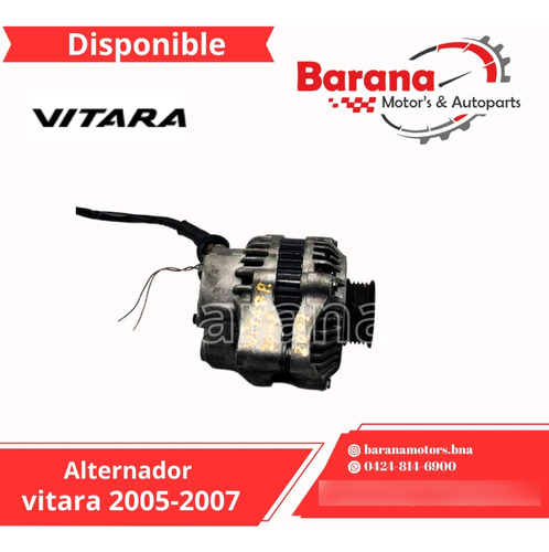 Alternador Vitara 2005-2007