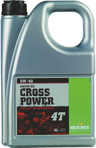 Aceite Motorex Cross Power 4t 5w40 (4 Litros)