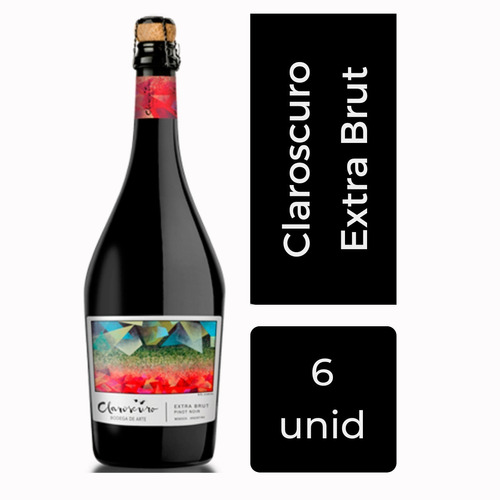 Vino Claroscuro Extra Brut 750 Ml X 6 Mp Drinks