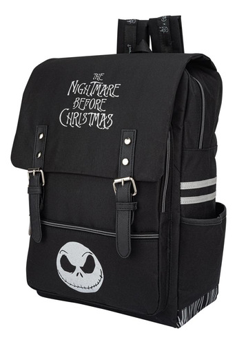 Mochila Morral Maleta Back Pack Jack Negro 8061
