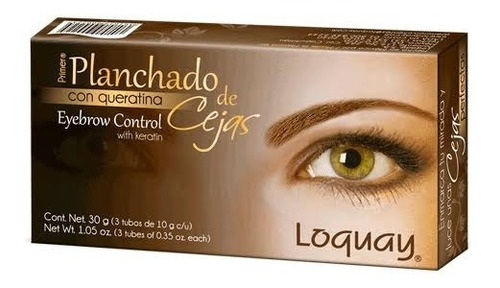 Kit Loquay Primer Planchado De Cejas Con Queratina