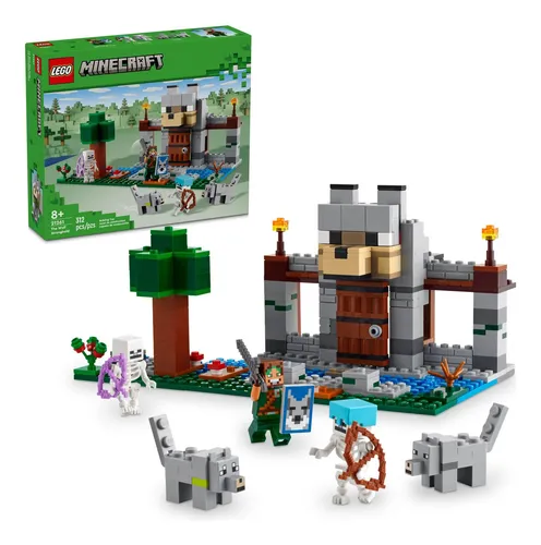 comprar Set De Construcción Lego Minecraft The Wolf Stronghold 21261