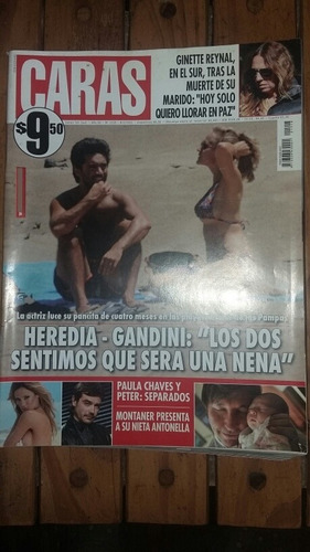 Revista Caras 1518 Heredia Gandini 8/2/11 Jelinek Montaner