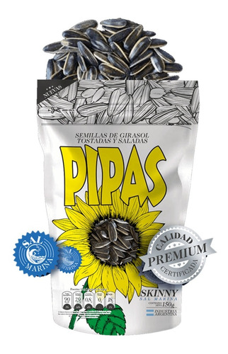 Pipas Sal Marina 150g Doypack - Cioccolato Tienda De Dulces