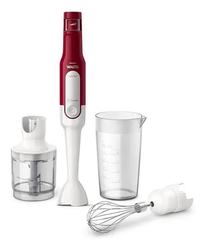 Batidora Philips Walita Daily Collection RI2622 rojo oscuro 110 V