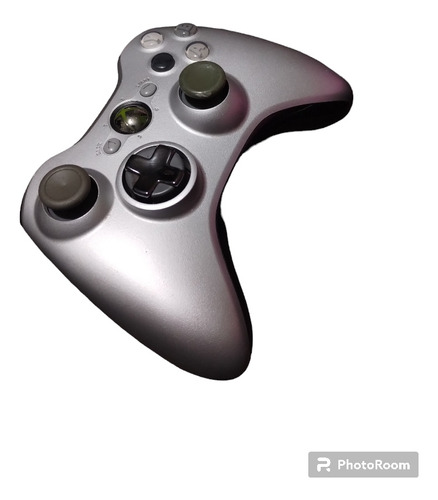 Control Xbox 360 Plata Elite Raro, Funcionando Al 100