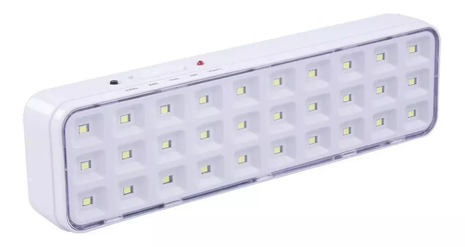 Primeira imagem para pesquisa de luz de emergencia 30 leds auto brilho ate 12 horas duracao