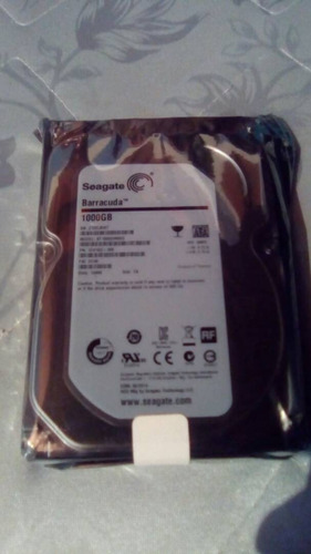 Disco Duro Hdd Segate De 1000gb, 1tb