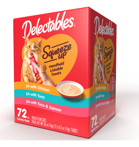 Hartz Delectables Squeeze Up - Paquete Variado Interactivo D