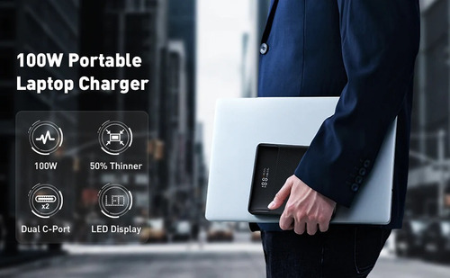 Baseus Blade Power Bank 100w 20000mah Usb C - Notebook Drone