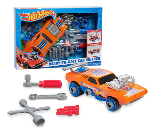 Hot Wheels Ready-to-race Car Builder Set Rodger Dodger, Jueg