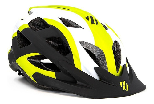 Casco Para Bicicleta Hunter, Htrcs65 Ruta/mtb T- 58-62cm Color Amarillo