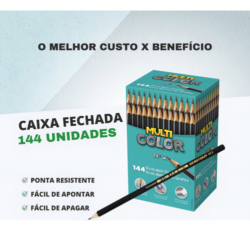 Estuche de lápices multicolor negro Faber Castell 144 n.º 2