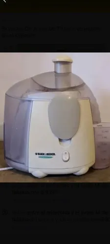 Para Cocina Preparaci n de Bebidas Jugueras Black Decker Usado