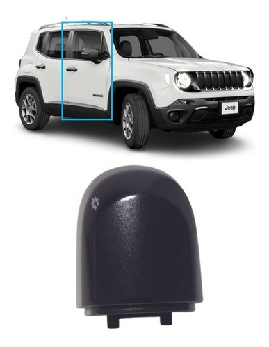 Tampão Porta Maçaneta Dianteira Jeep 2015 17 2020 Original
